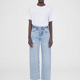 Gavin Cropped Boyfriend Jean - Blue Reservoir