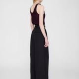 Lea Silk Top - Bordeaux
