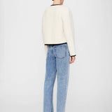 Logan Wool-Blend Jacket - Ivory