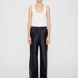 Soto Vegan Leather Pant - Night Sky