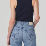 Isabel Rib Tank - Navy