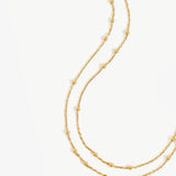 Double Chain Necklace - Gold