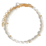 Seed Pearl Beaded Bracelet - Gold