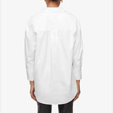 Mika Oversized Cotton Shirt - White