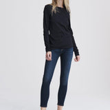 The Slub Longsleeve Tee - Black