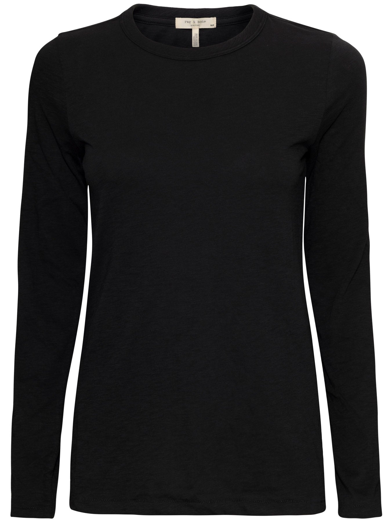 Rag Bone The Slub Longsleeve Tee Black – Shop-Label