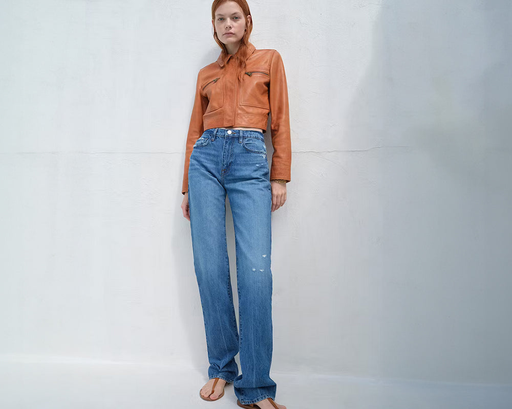Straight Leg Jeans