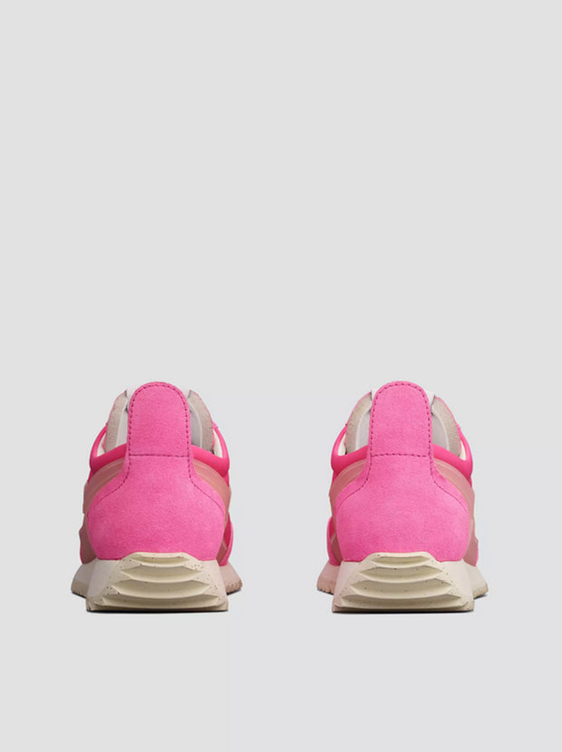 Retro Runner Sneaker - Neon Pink