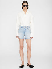 Dalton Denim Short - Bleached Blue