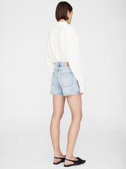 Dalton Denim Short - Bleached Blue