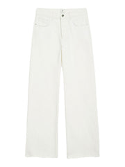 Hugh High Rise Jean - Ivory