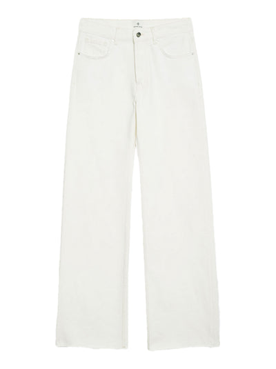 Hugh High Rise Jean - Ivory