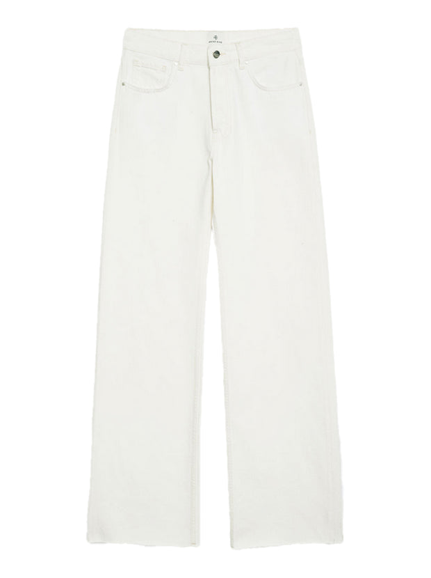 Hugh High Rise Jean - Ivory