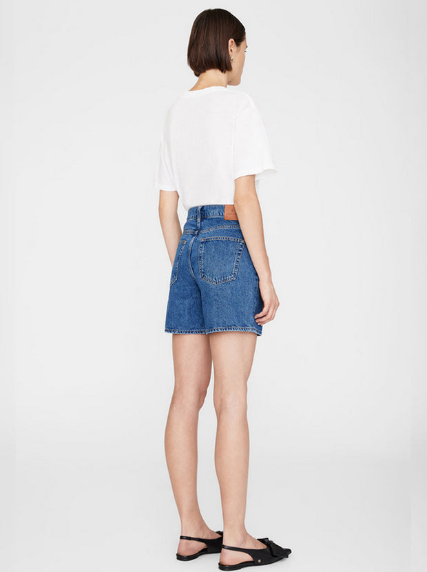 Kat Denim Short - Medium Indigo