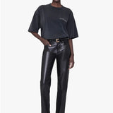 Kent Tee Twisted Snake - Washed Charcoal