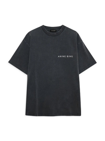 Kent Tee Twisted Snake - Washed Charcoal