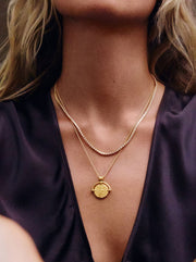 Classic Tennis Necklace - Gold