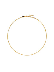 Lucy Williams Cobra Snake Chain Necklace - Gold