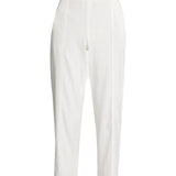 Mid-Rise Tapered Pull On Pant - Off White