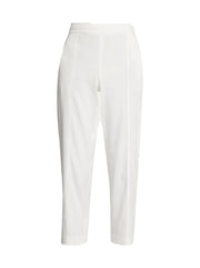 Mid-Rise Tapered Pull On Pant - Off White