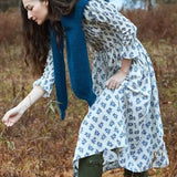 Kaira Dress - Creme Pomegranate Bloom