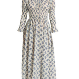 Kaira Dress - Creme Pomegranate Bloom