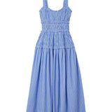 Marianne Cotton Dress - Deauville Stripe