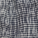 Quinley Cotton Dress - Navy La Maddalena Gingham