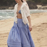 Sebastiane Skirt - Deauville Stripe