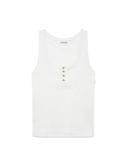 Alessia Tank Top - Ivory