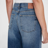 Brie Wide Leg Jean - Aegean Blue