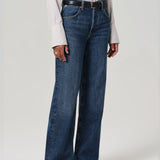 Annina High Rise Wide Leg Jean 33" - Westwood
