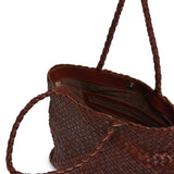 Vintage Mesh Woven Tote - Bruciato