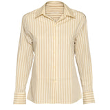 Vados Stripe Shirt - Shadow Stripe Butter