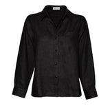 Bobby Linen Shirt - Black