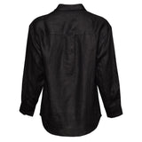 Bobby Linen Shirt - Black