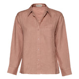 Bobby Linen Shirt - Desert Pink