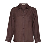 Bobby Linen Shirt - Mocha
