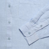 Bobby Linen Shirt - Light Blue