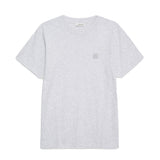Lili Tee Framed Monogram - Heather Grey