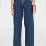 Manon Baggy Wide-Leg Jean - Sea Blue