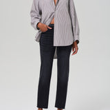 Palma High Straight Leg Jean - Medallion