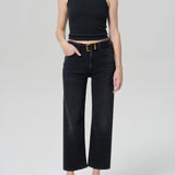 Palma High Straight Leg Jean - Medallion