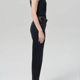 Palma High Straight Leg Jean - Medallion
