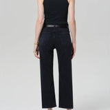 Palma High Straight Leg Jean - Medallion