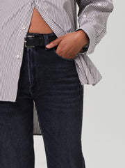 Palma High Straight Leg Jean - Medallion