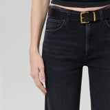Palma High Straight Leg Jean - Medallion