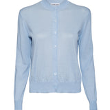 Ivy Cashmere Cardigan - Light Blue