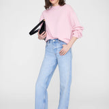 Lee Crew Sweater - Powder Pink