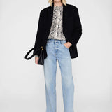 Miles Oversized Sweatshirt - Washed Python